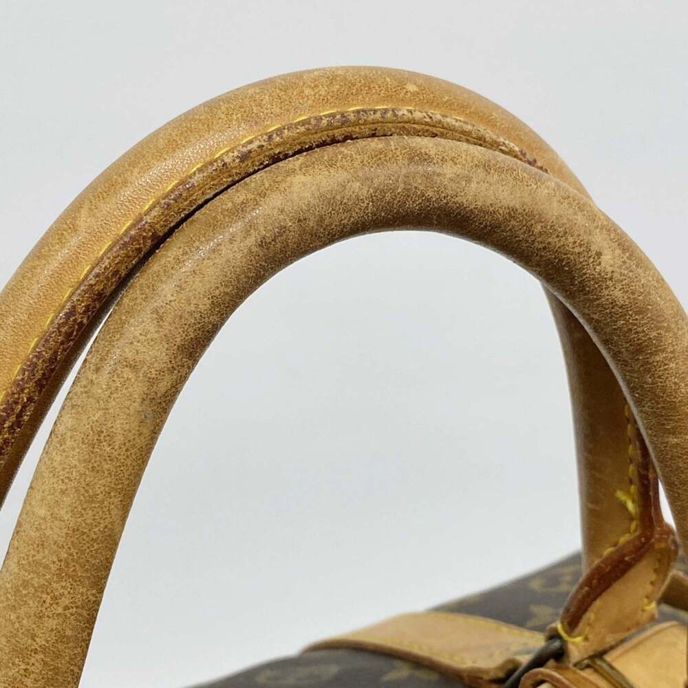 LOUIS VUITTON Brown Monogram Keepall 60 Boston Bag - Picture 8 of 13
